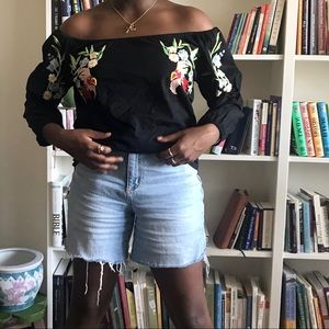off the shoulder top